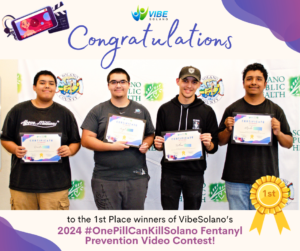 #OnePillCanKillSolano Fentanyl Prevention Video Contest 1st Place Winning Video and Winners!